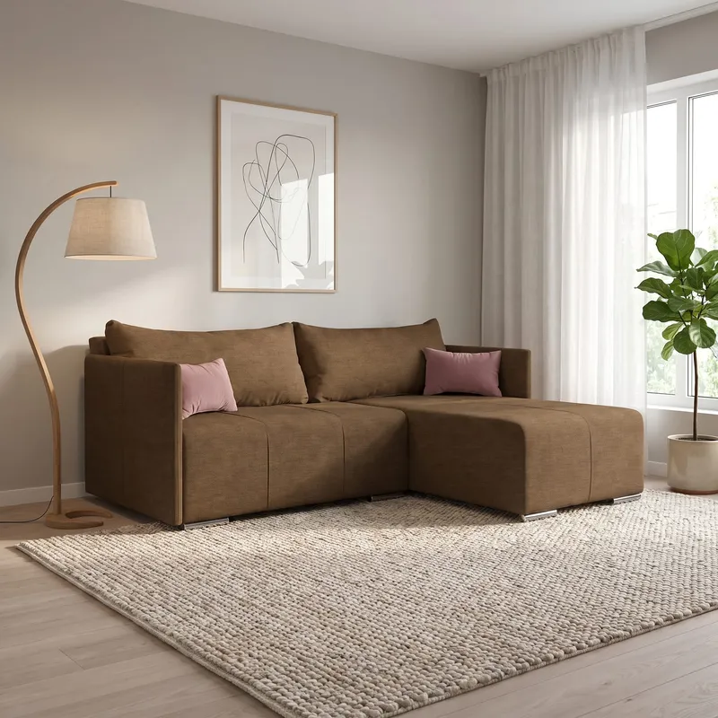Nurga diivan Deka-Sturis Pruunikas XL (160 cm)