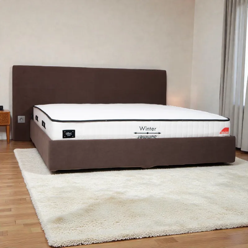 Voodi kastiga Sandra Mereväe sinine 140