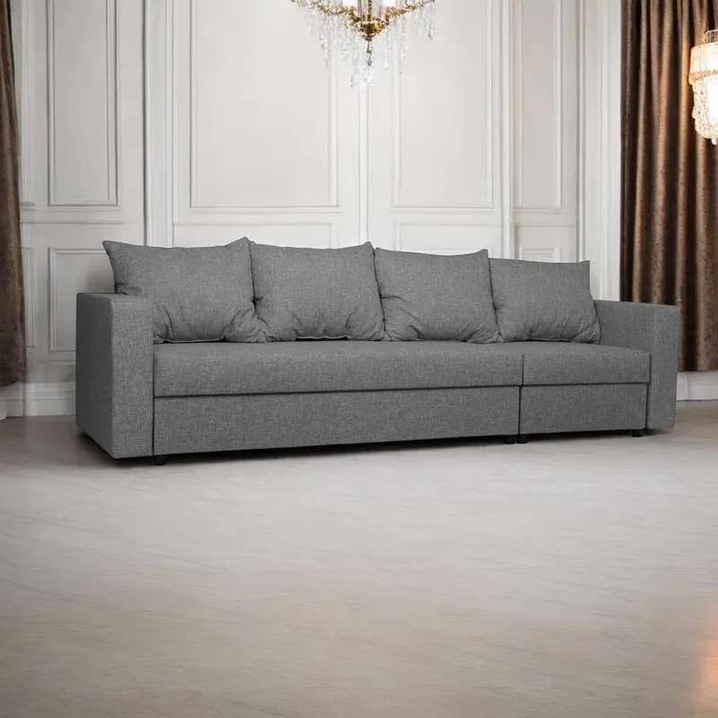 Nurga diivan Lona Helehall XL (160 cm)