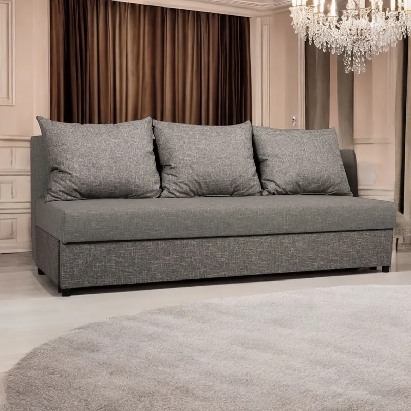 Diivanvood Mini Kombineeritud hele+tumehallikasbeež Standard (145 cm)