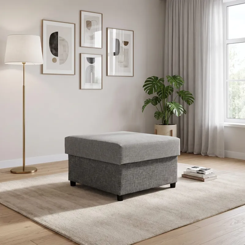 Tumba 70x70 Kombineeritud hele+tumehallikassinine