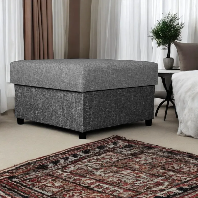 Poufs 70x70 Combination of light and dark gray