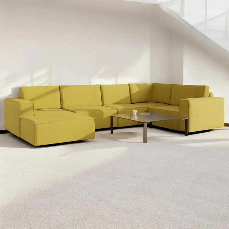 Modulaarne diivan Ven n1 Klassikaline Sinepipruun