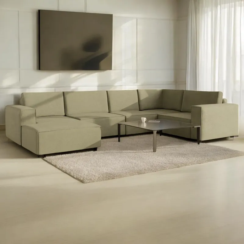 Modulaarne diivan Ven n1 Klassikaline Helehall