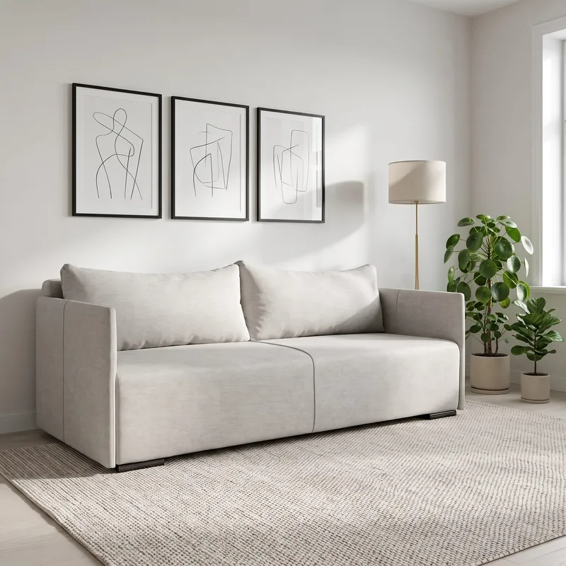 Diivanvood Deka divans Helehall Standard (145 cm)