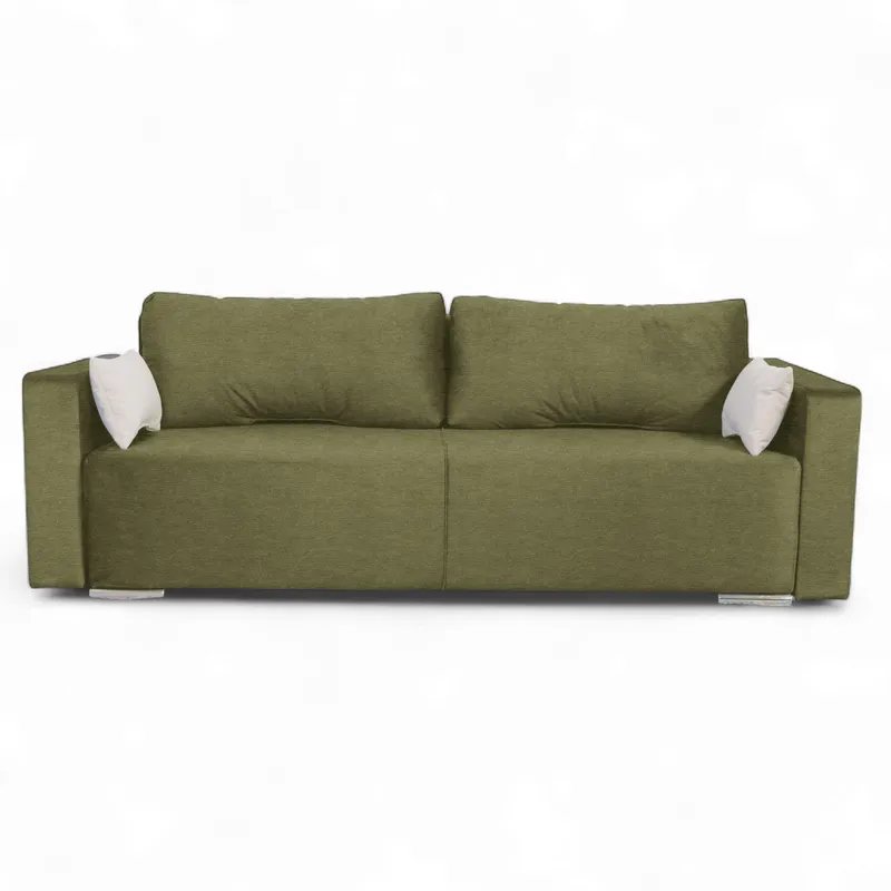 Sofa Bed Deka Divans+ Green Standard (145cm)