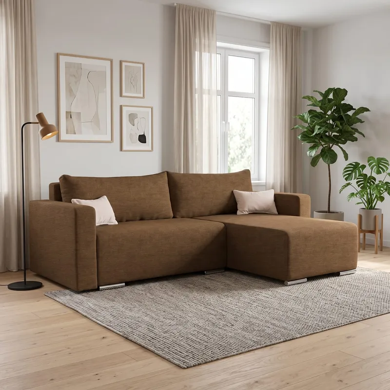 Nurga diivan Deka-Sturis+ Pruunikas XL (160 cm)