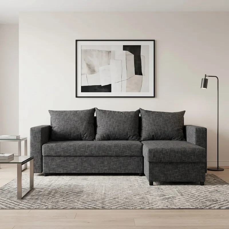 Nurga diivan Lugan Grafiit XL (160 cm)