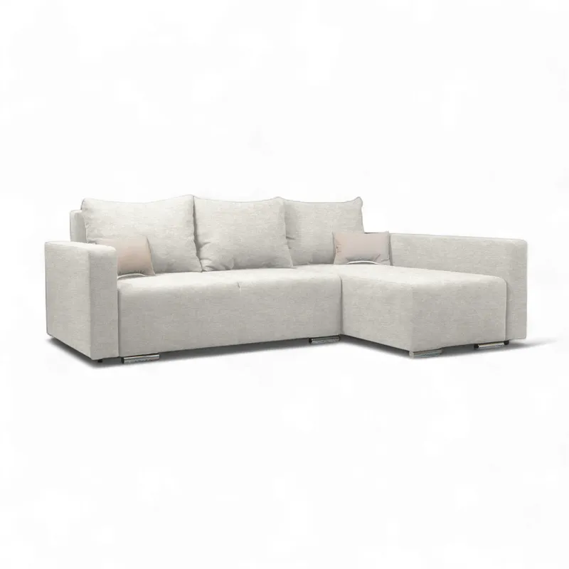 Corner Sofa Megan Light gray